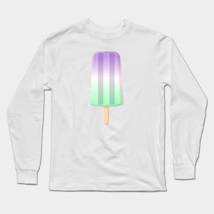 Genderqueer Popsicle Long Sleeve T-Shirt